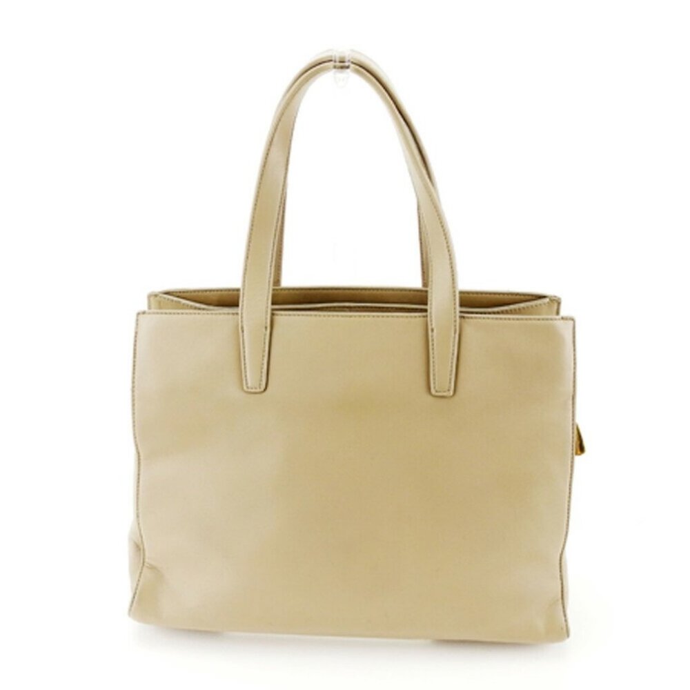 LOEWE Tote Bag Greige x Gold Women Authentic secondhand